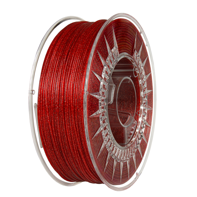 Devil Design PLA - Červená (Galaxy Red) - 1kg Devil Design PLA - Červená (Galaxy Red) - 1kg