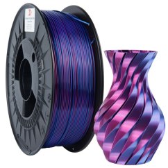 3DPower PLA SILK - Dvoubarevné - Fialová / Modrá - 1kg