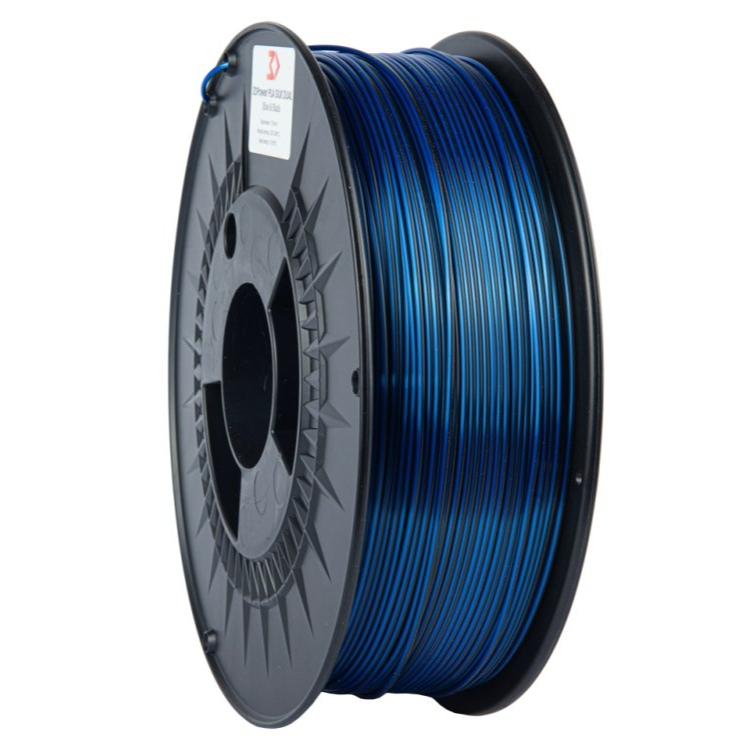 3DPower PLA SILK - Dvoubarevné - Modrá / Černá - 1kg