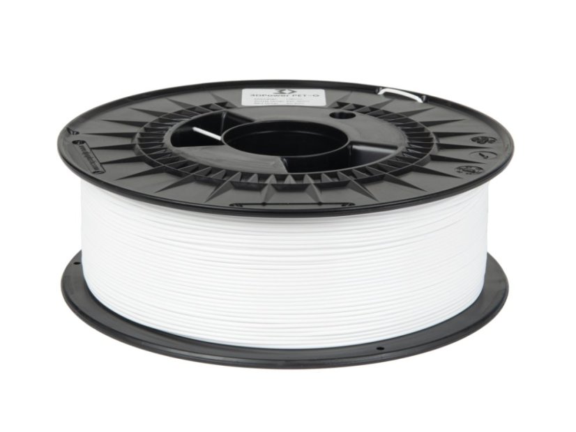 3DPower Basic PETG - Bílá (White) - 1kg