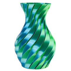 3DPower PLA SILK - Dvoubarevné - Modrá / Zelená - 1kg