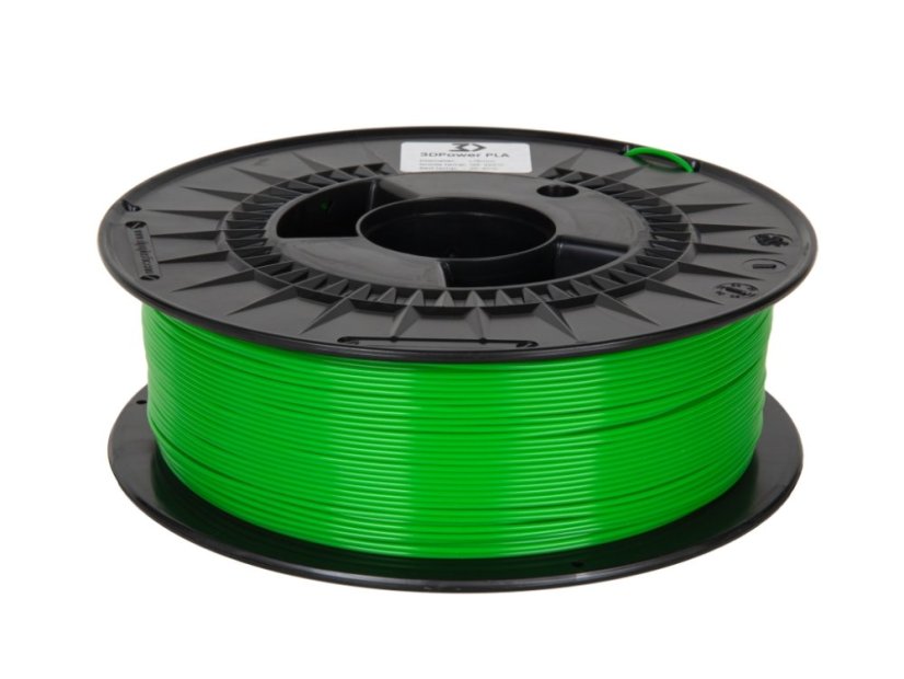 3DPower Basic PLA - Světle Zelená (Light Green) - 1kg
