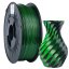 3DPower PLA SILK - Dvoubarevné - Zelená / Černá - 1kg