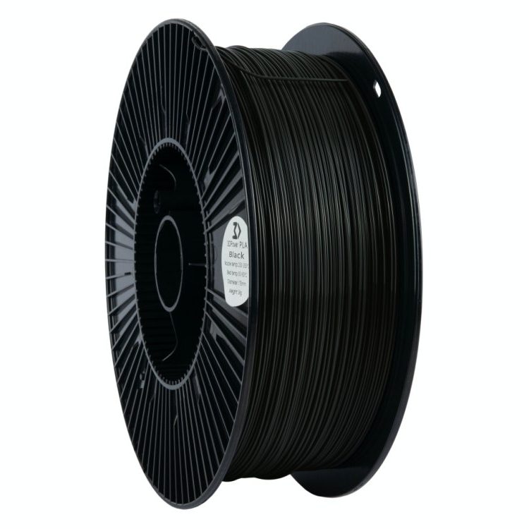 3DPower Basic PLA - Černá (Black) - 3kg