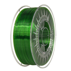 Devil Design PETG - Zelená Transparentní (Green Transparent) - 1kg