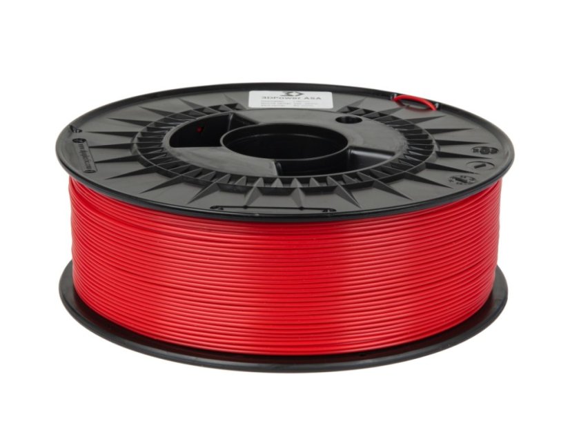 3DPower ASA - Červená (Red) - 1kg