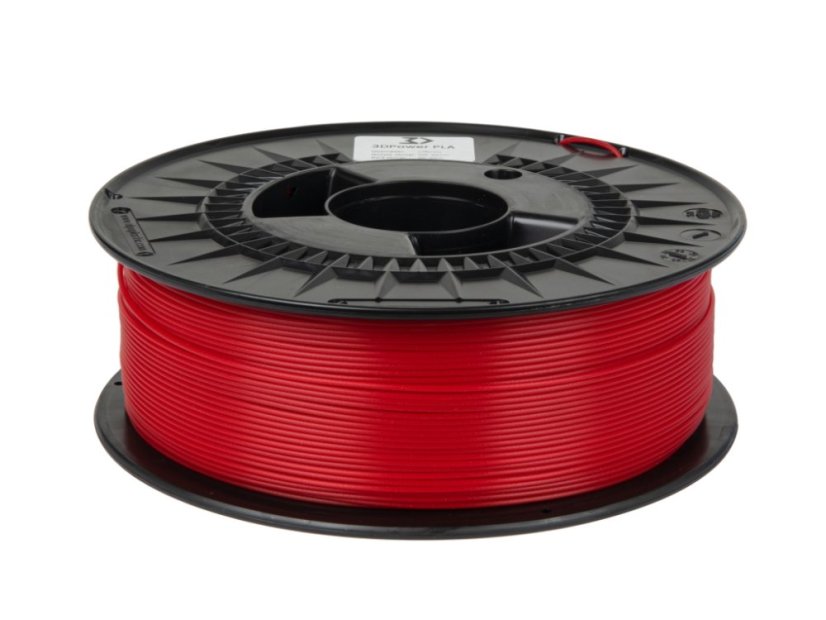 3DPower Basic PLA - Červená (Cherry) - 1kg