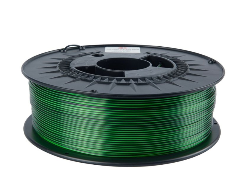 3DPower PLA SILK - Dvoubarevné - Zelená / Černá - 1kg