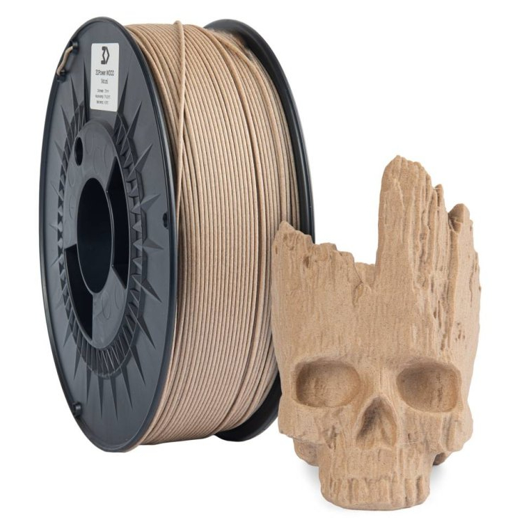 3DPower WOOD - Přírodní (Natural) - 1kg