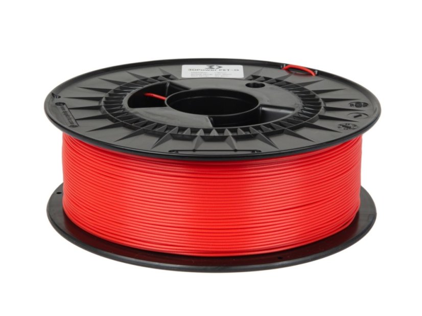 3DPower Basic PETG - Červená (Red) - 1kg