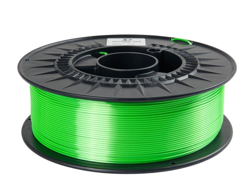 3DPower PLA SILK - Zelená (Green) - 1kg