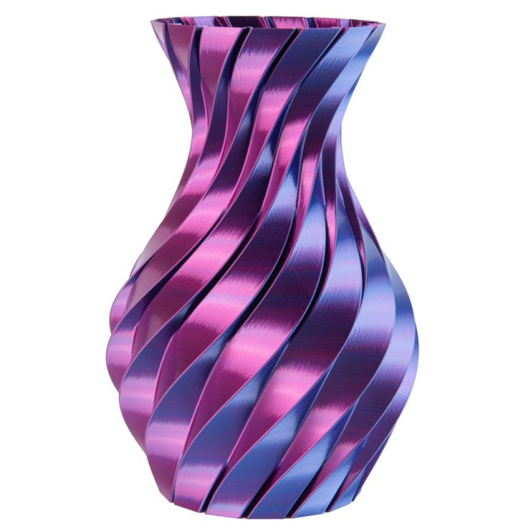 3DPower PLA SILK - Dvoubarevné - Fialová / Modrá - 1kg