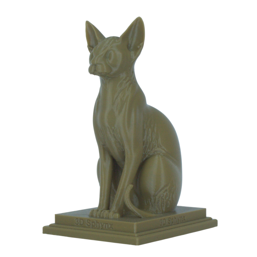 3D Sphynx - PCTG - Zelená (Khaki) - 1kg