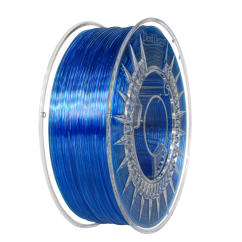Devil Design PETG - Modrá Transparentní (Super Blue Transparent) - 1kg