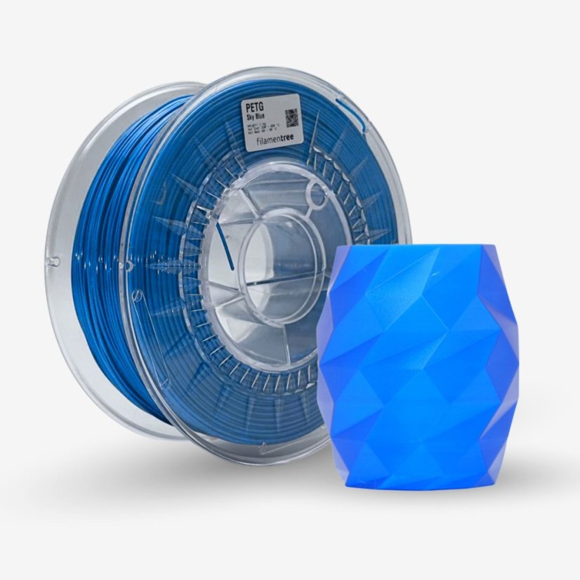 Filamentree PETG - Modrá (Sky Blue) - 1kg