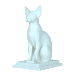 3D Sphynx - ASA - Bílá (White) - 800g