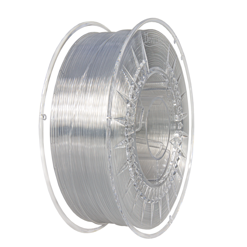 Devil Design PETG - Transparentní (Transparent) - 1kg