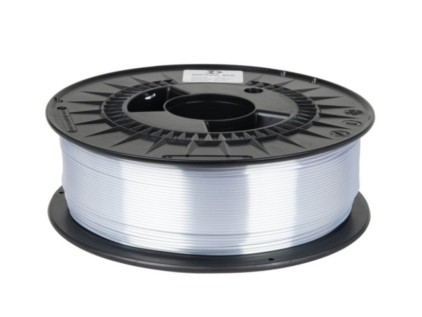 3DPower PLA SILK - Stříbrná (Silver) - 1kg