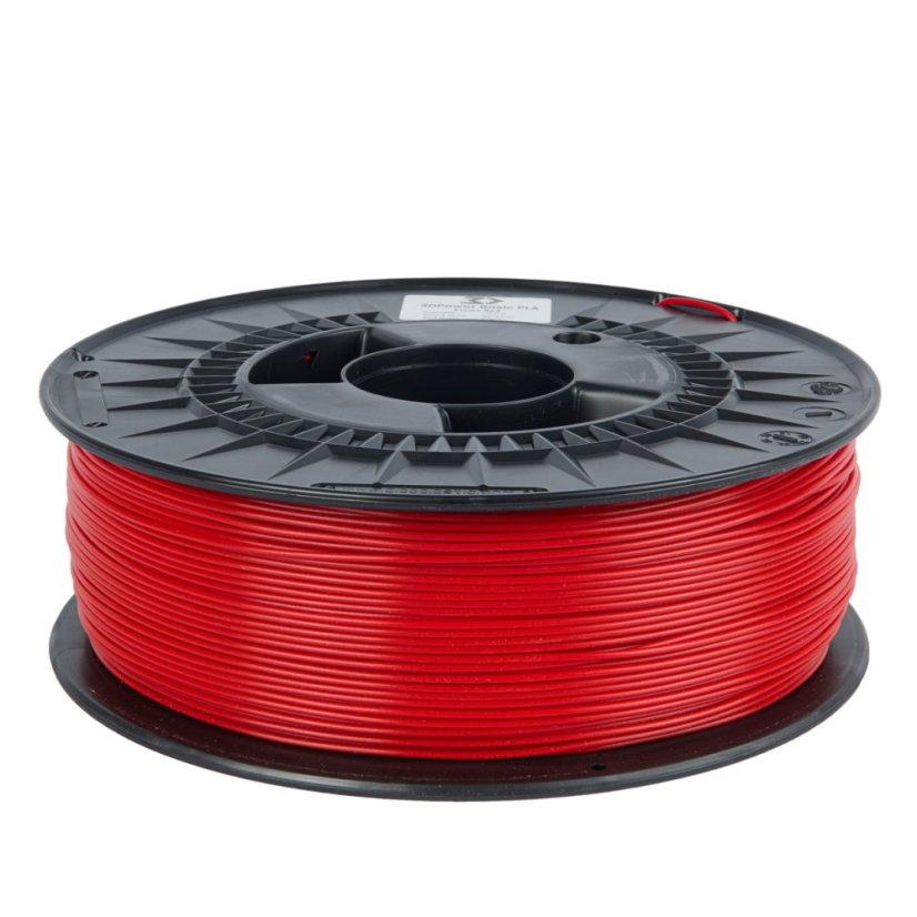 3DPower Basic PLA - Červená (Flame Red) - 1kg