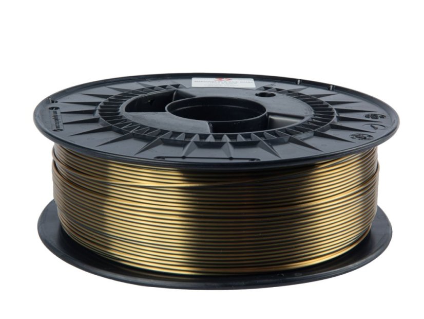 3DPower PLA SILK - Dvoubarevné - Zlatá / Černá - 1kg
