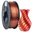 3DPower PLA SILK - Dvoubarevné - Červená / Zlatá - 1kg