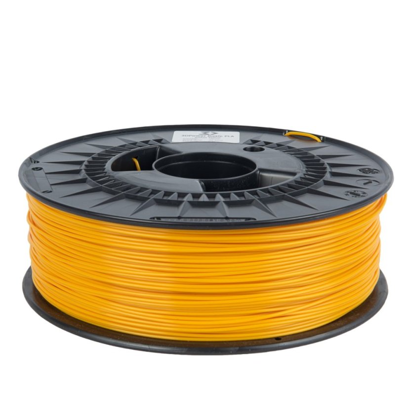 3DPower Basic PLA - Žlutá (Amber Yellow) - 1kg