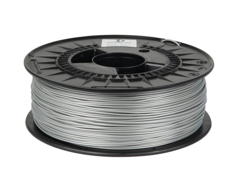 3DPower Basic PLA - Stříbrná (Silver) - 1kg