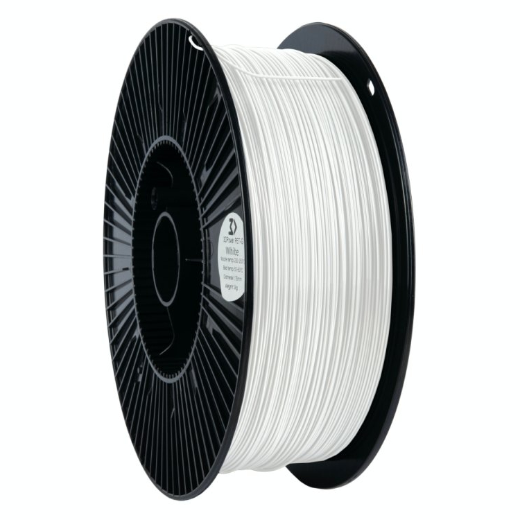 3DPower Basic PETG - Bílá (White) - 3kg