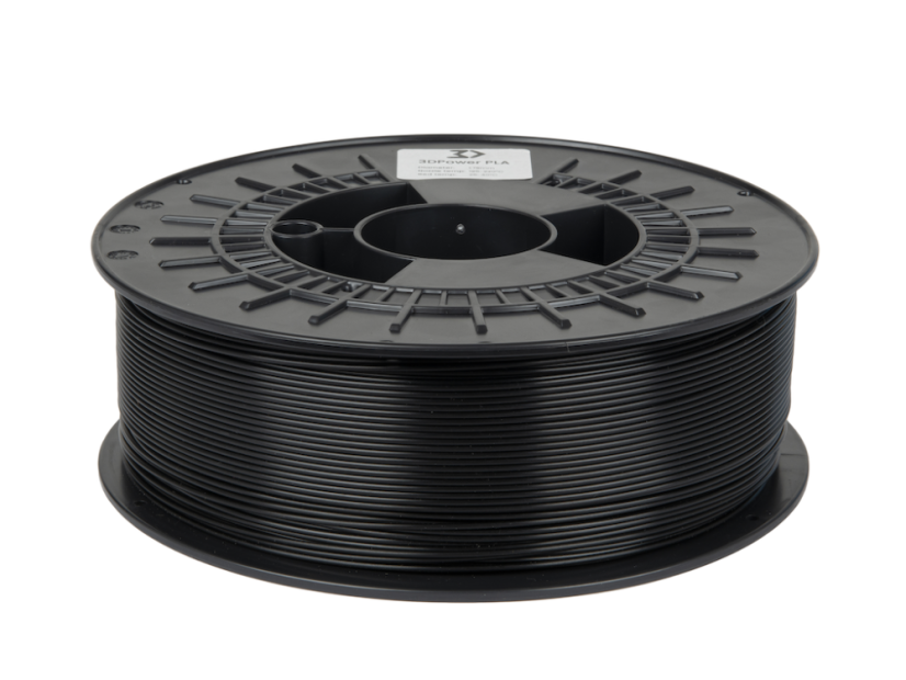 3DPower Basic PLA - Černá (Black) - 1kg