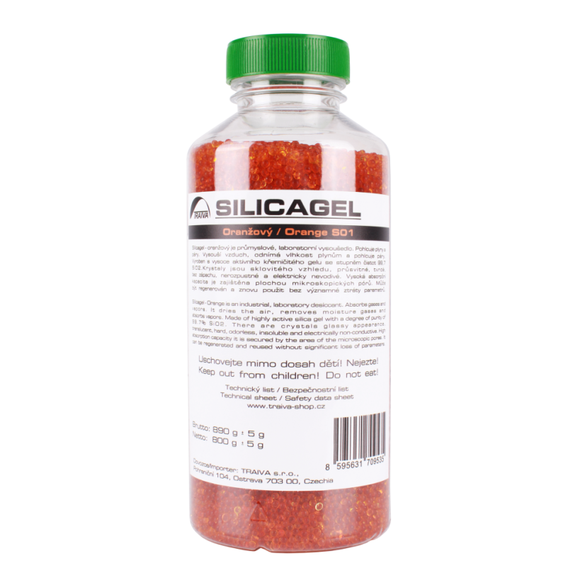 Silikagel SO1 – oranžový